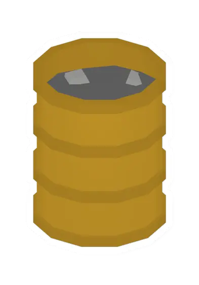 Yellow Flaming Barrel