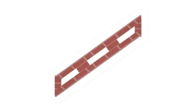 Brick Ramp Railing