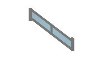 Reinforced Ramp Railing w/ One Way Glass