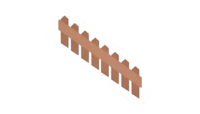 Maple Plank Ramp Railing