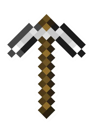 Minecraft Iron Pickaxe